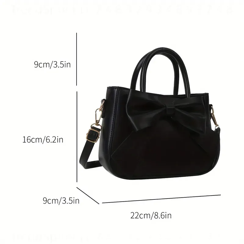 Elegant Black Bow Handbag for  - Women'S Bags Handbags 评论和价格