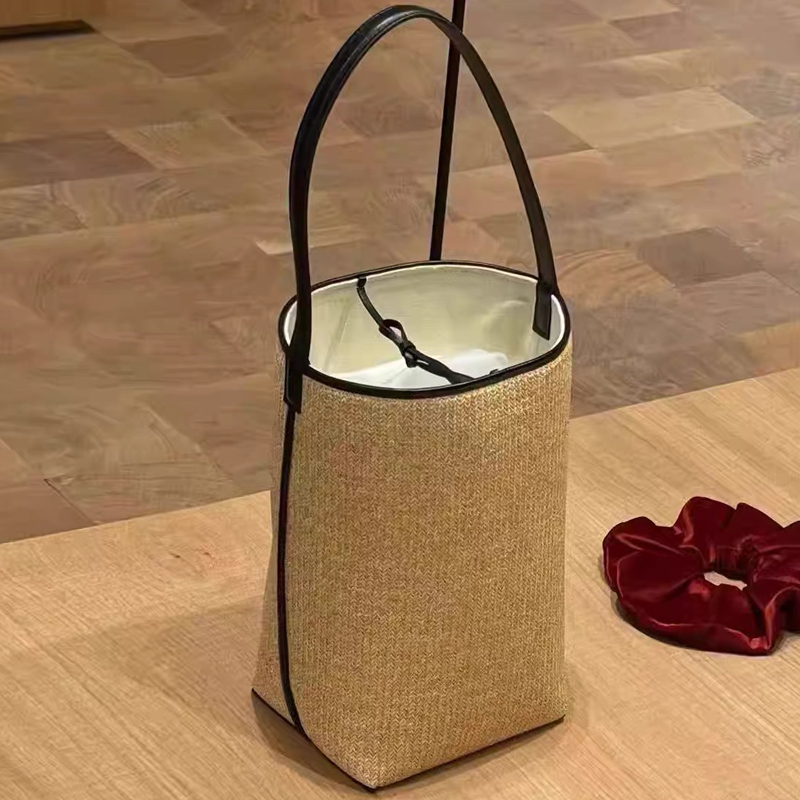 Raffia Knitting Small Beach Bu - Women'S Raffia Bags 评论和价格