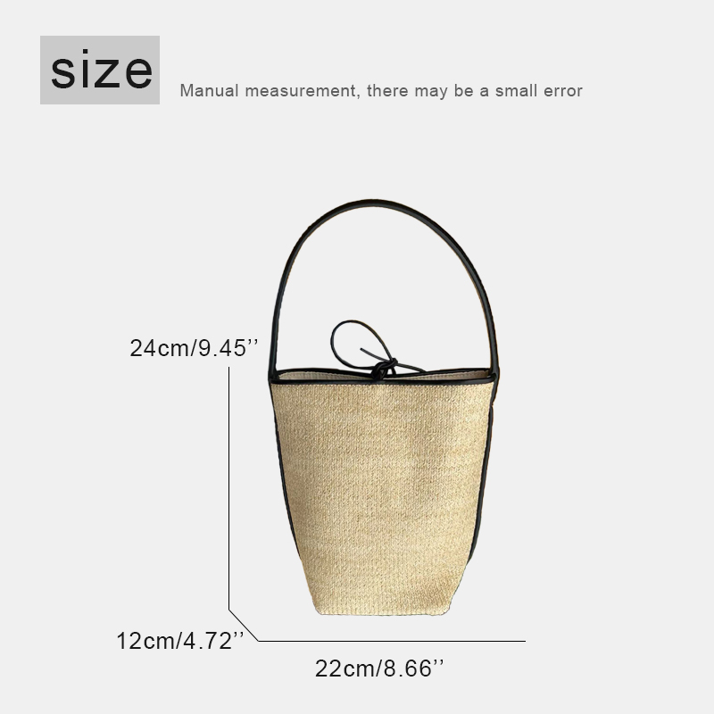 Raffia Knitting Small Beach Bu - Women'S Raffia Bags 评论和价格