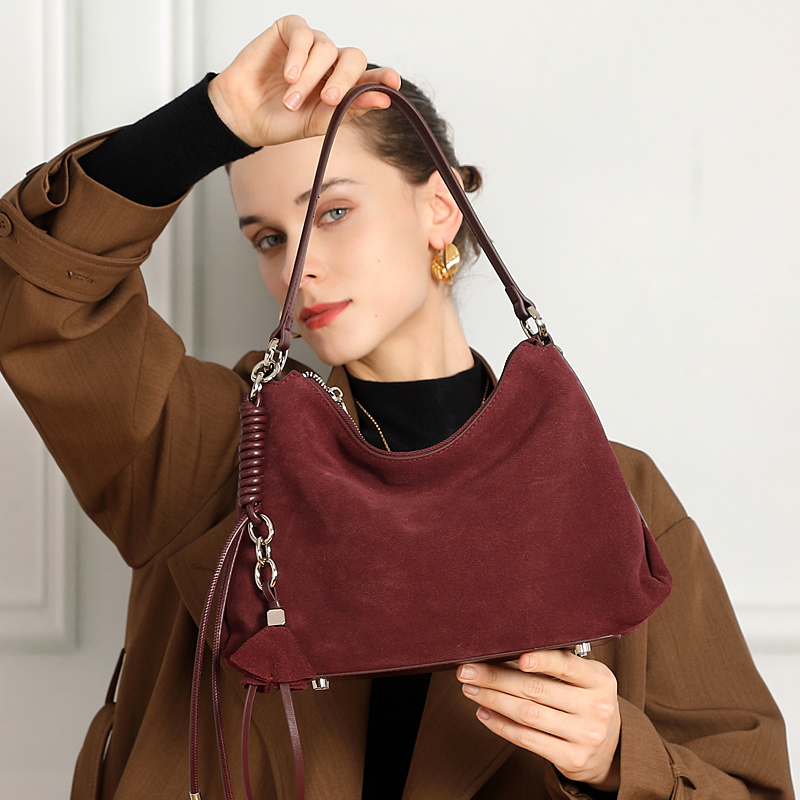 HIFASHION Trendy Suede Leather - Women Bags 2026 Trends 评论和价格