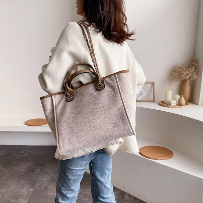 Women Tote Bag Canvas Large Ha - Women'S Young Bags 评论和价格