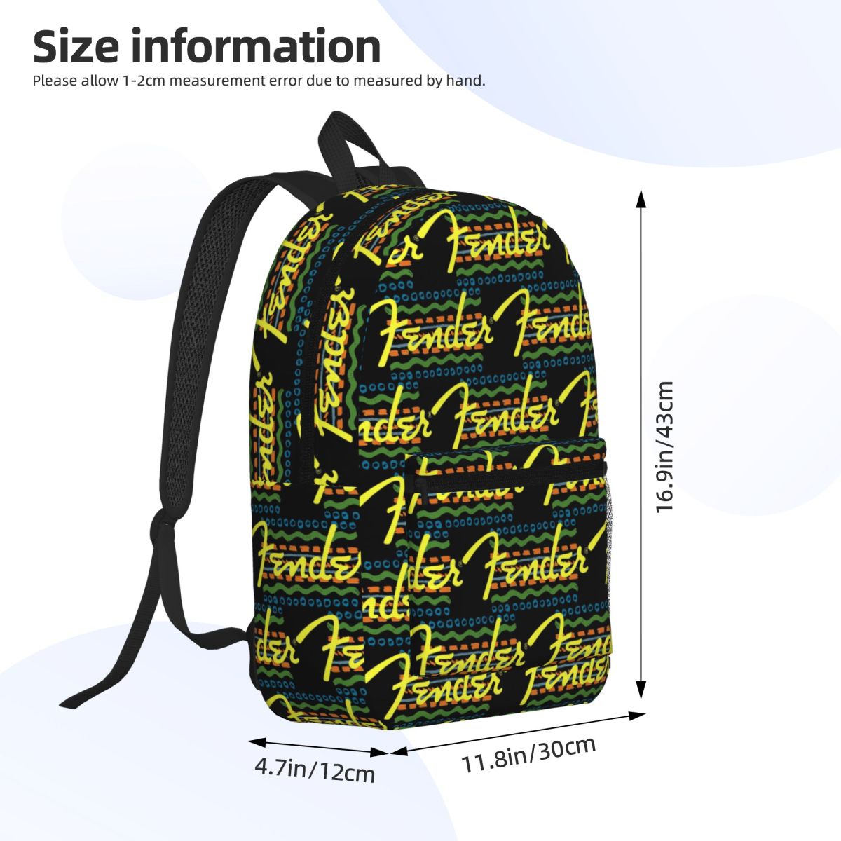 90s Music Company Fender Guita - Women Bags Company 评论和价格