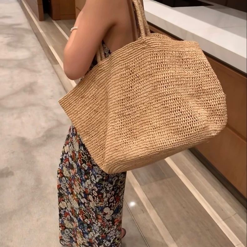 Fashion Natural Straw Raffia S - Women'S Raffia Bags 评论和价格