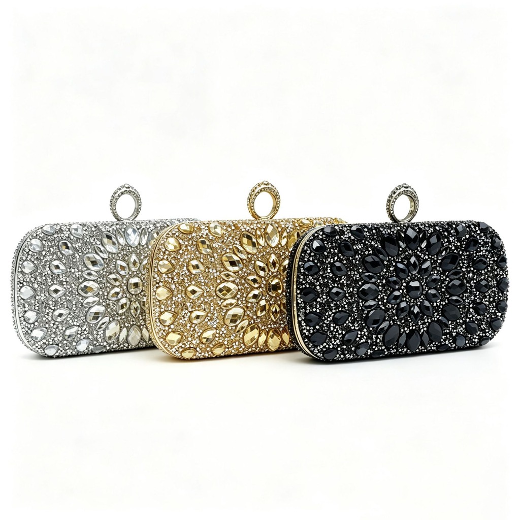 Full Diamonds Evening Bags Lux - Women Bags On Sale 评论和价格