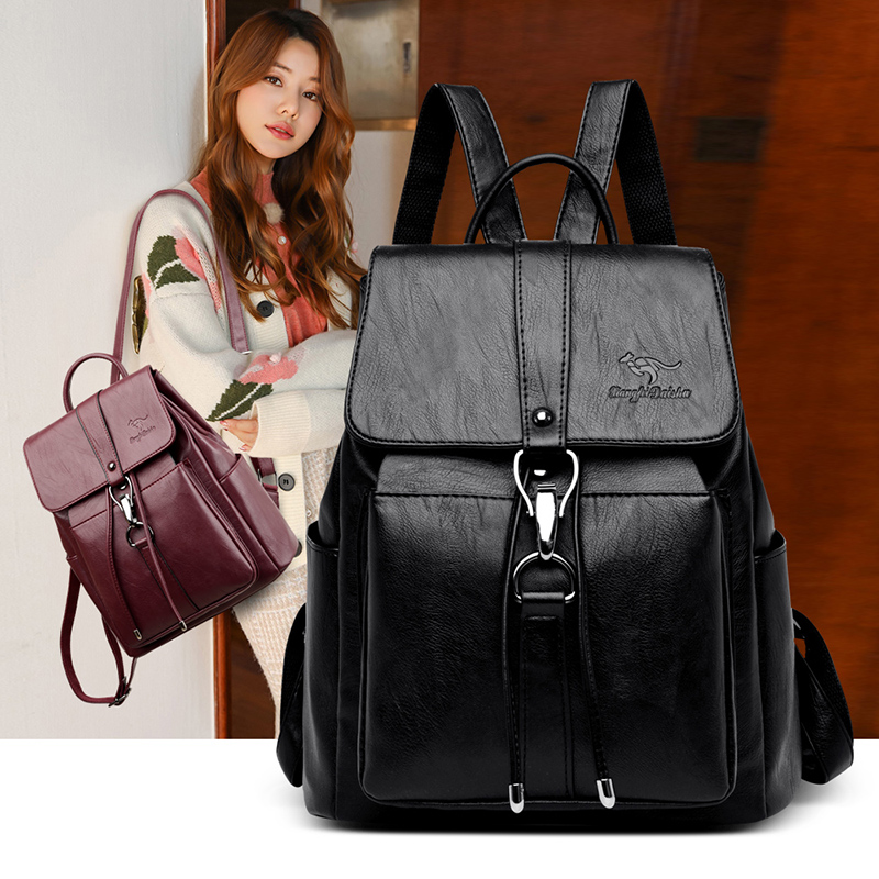 Anti Theft Backpack Women Shou - Women Bags Branded 评论和价格