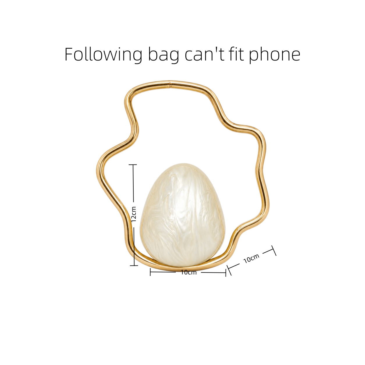 Women mini Acrylic Egg Bag Cut - Women Bags On Sale 评论和价格