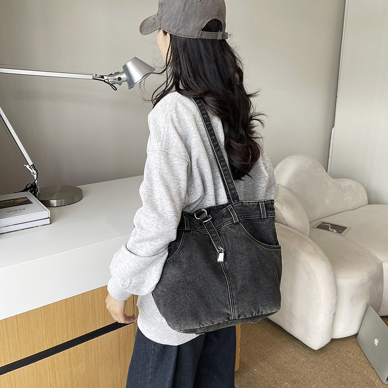 Denim fashion, simple and tren - Women'S Young Bags 评论和价格