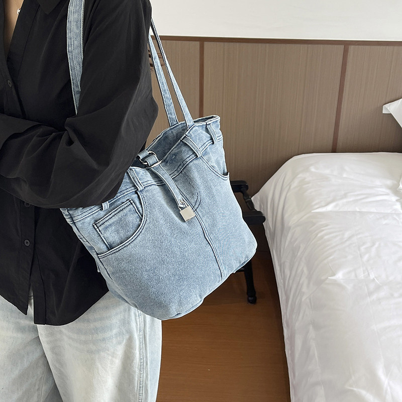 Denim fashion, simple and tren - Women'S Young Bags 评论和价格