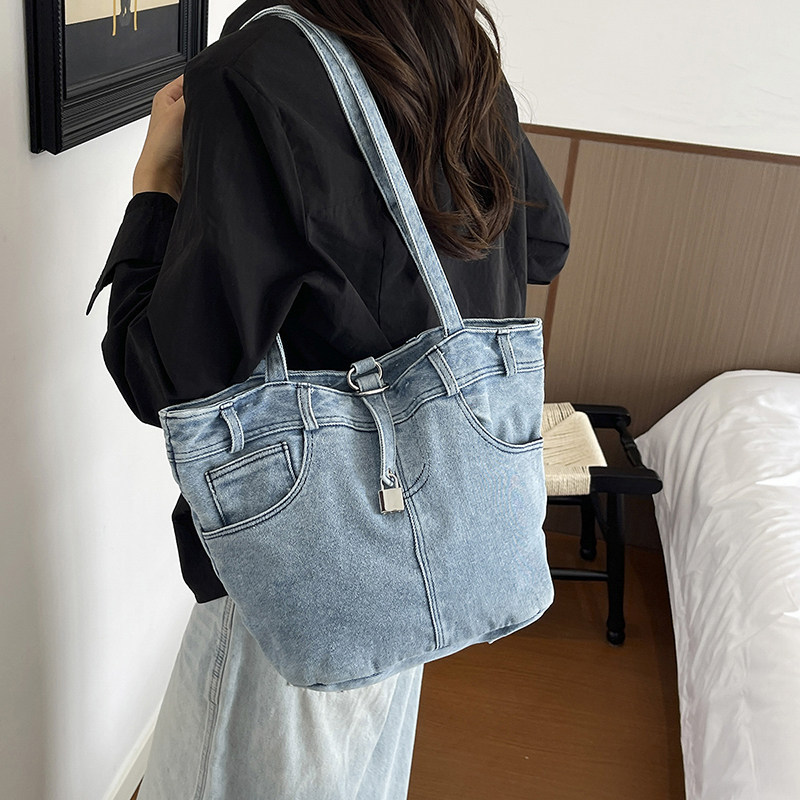 Denim fashion, simple and tren - Women'S Young Bags 评论和价格