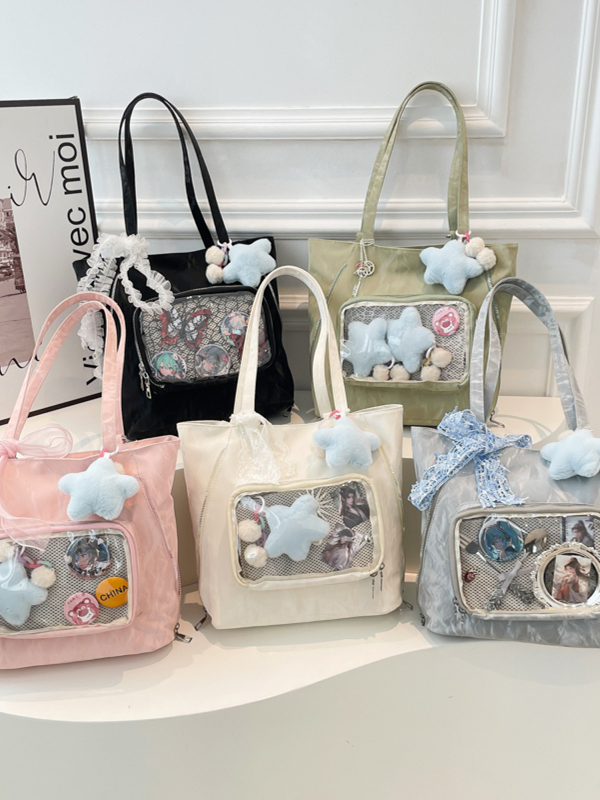 Cute Princess Style Dual Backb - Women'S Young Bags 评论和价格